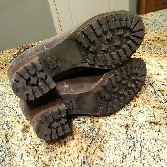 Trask Womens Madison Brown Suede Ankle Boots Size 8.5 36-1137 - Picture 10 of 12